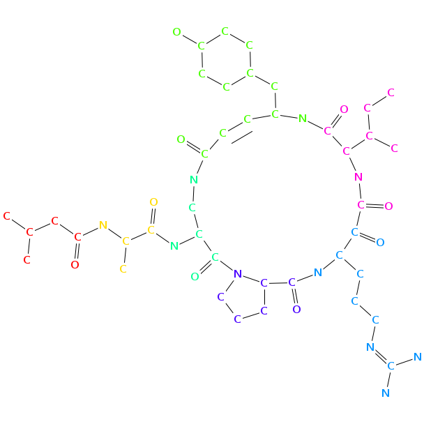 cyclotheonamide E3 chemical structure Chemical structure