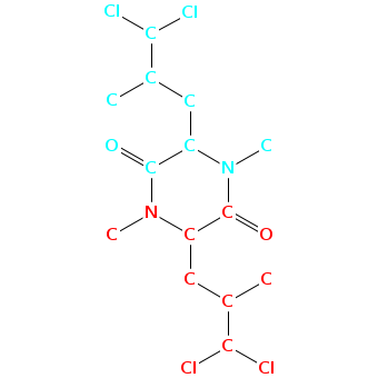 dysamide B chemical structure Chemical structure