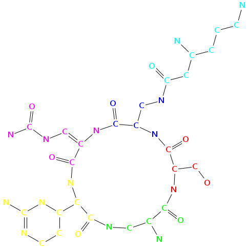 capreomycin IA chemical structure Chemical structure