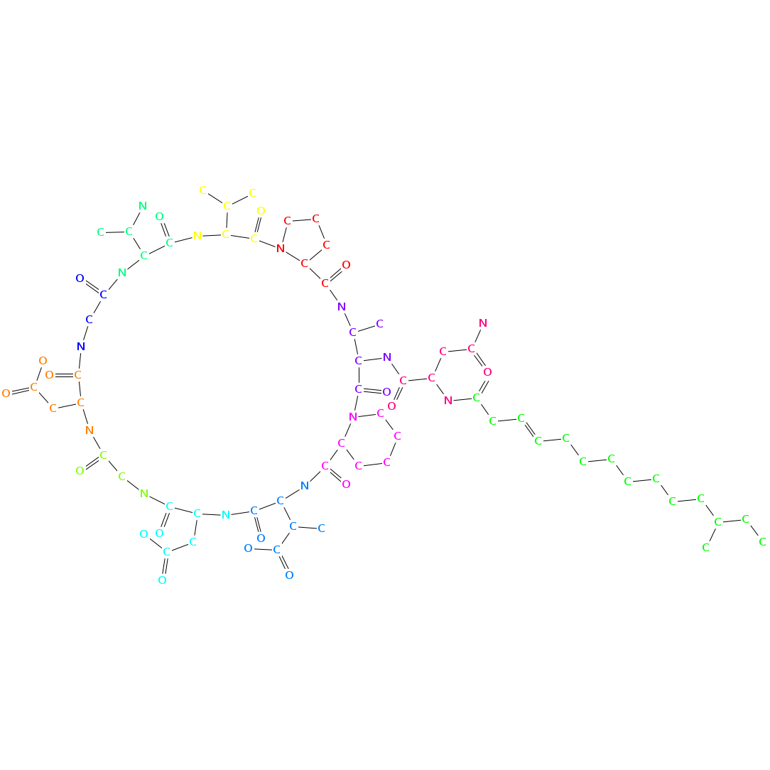 friulimicin D chemical structure Chemical structure
