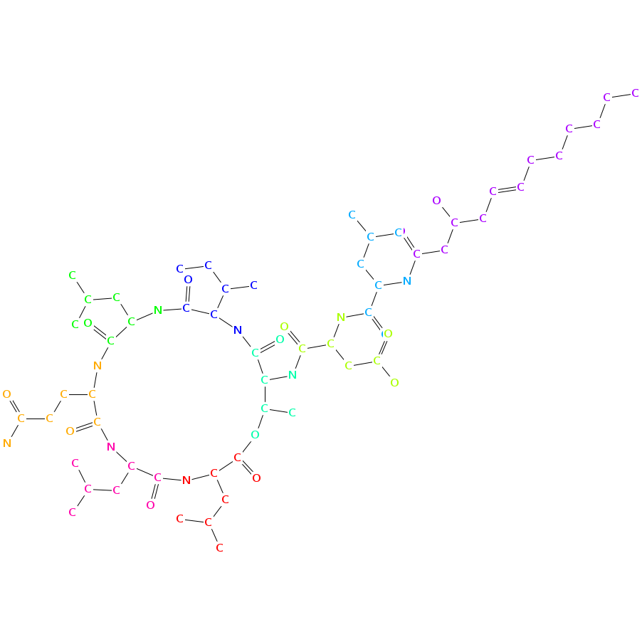 Bananamide 2 chemical structure Chemical structure