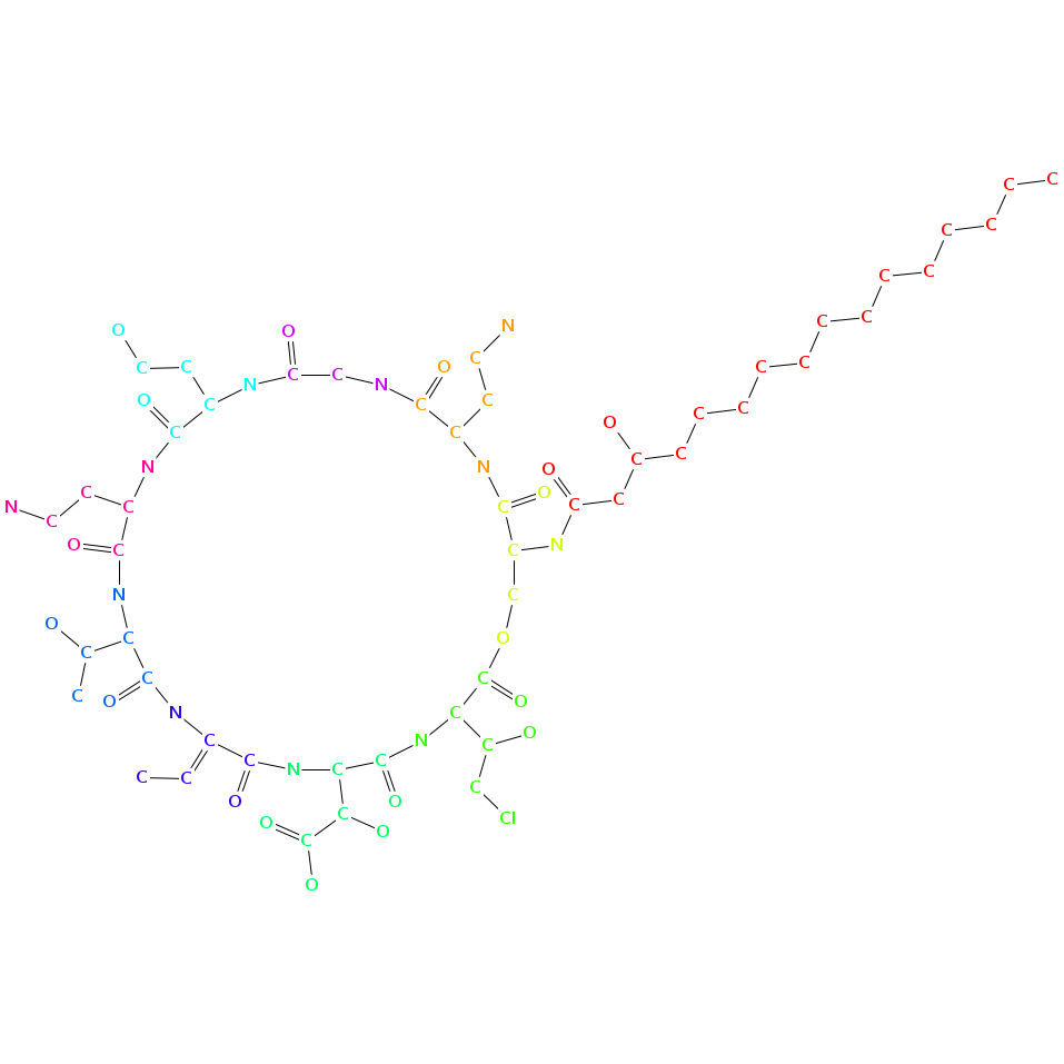 Keanumycin B chemical structure Chemical structure